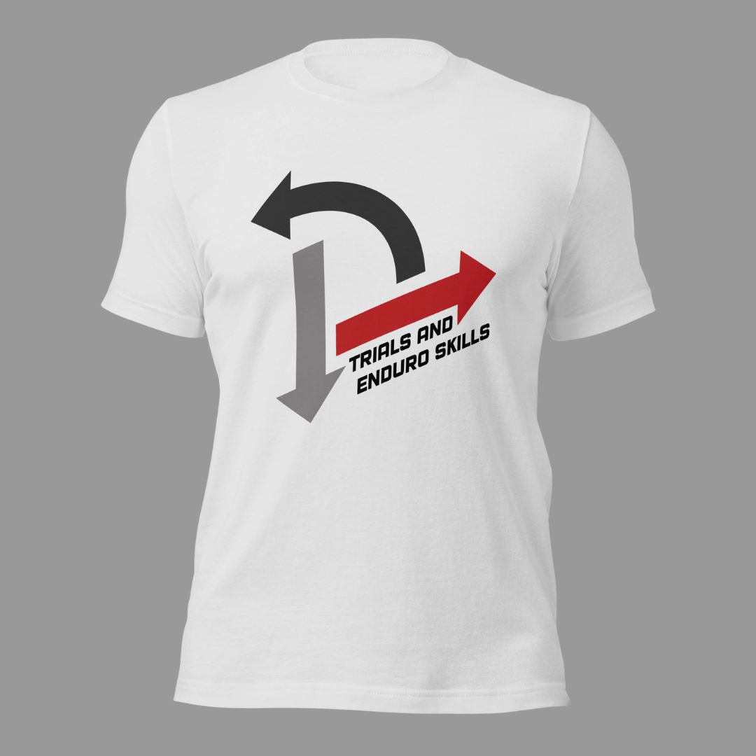Trials and Enduro Skills Adult T-shirt (Unisex)