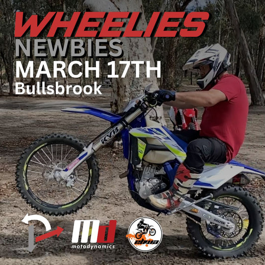 Learn to Wheelie for Newbies - Sunday March 17th