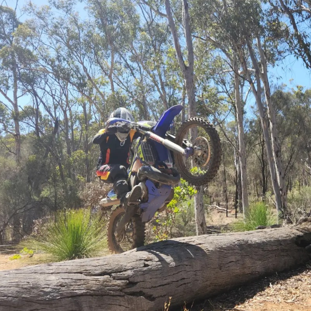 Log Riding - Session 1 > Front Wheel Lift & Confidence
