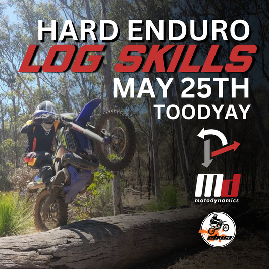 Hard Enduro Log Skills - Saturday May 25 - (1pm to 4pm) - Toodyay