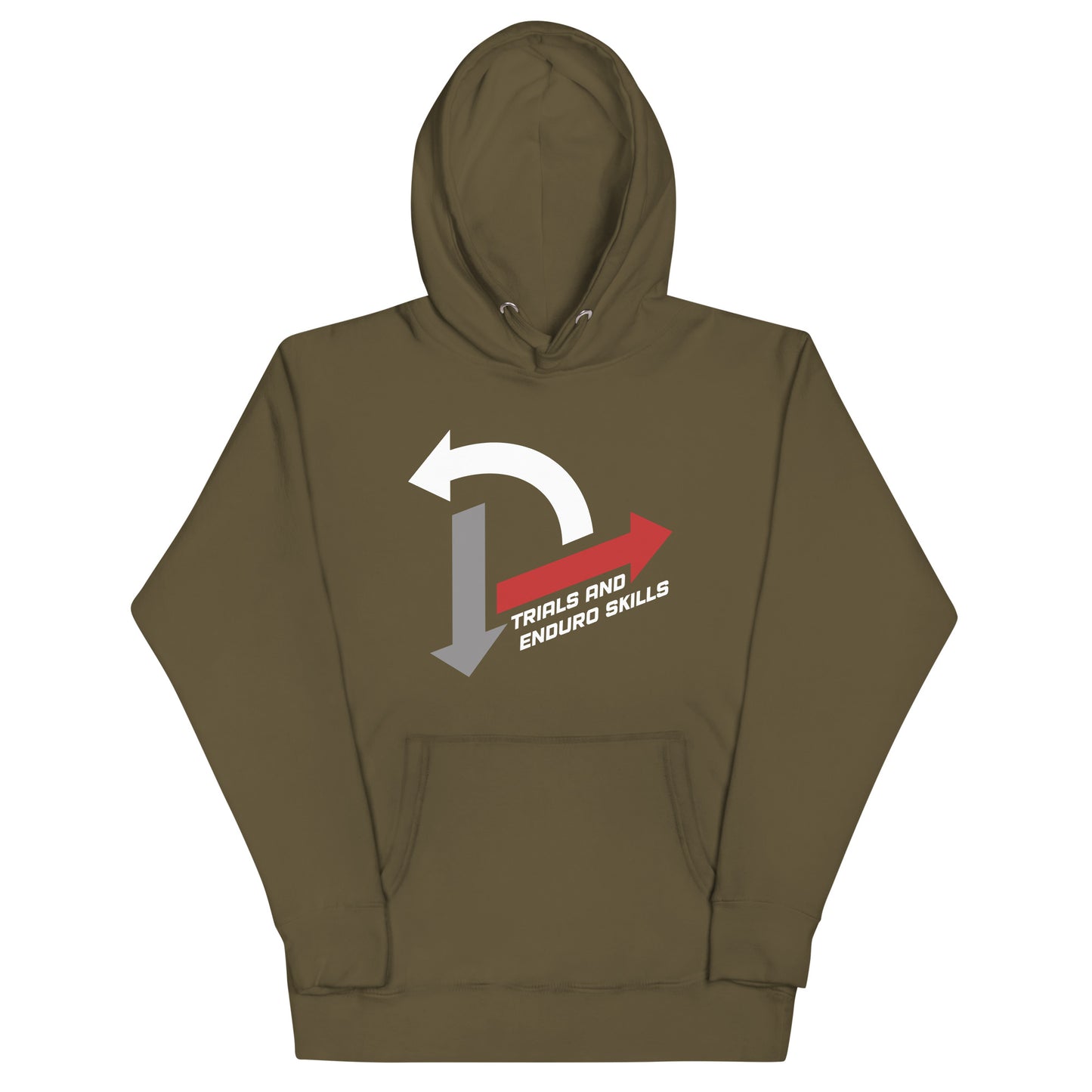 Trials and Enduro Skills Adults Hoodie (Unisex)